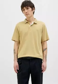 Рубашка поло JPRCCRODNEY Jack & Jones PREMIUM, бежевый