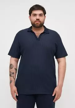 Рубашка поло JPRKASH Jack & Jones, темно-синий