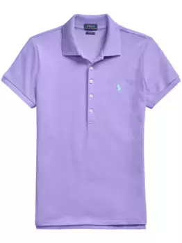 Рубашка поло Julie с вышитым логотипом POLO RALPH LAUREN, фиолетовый
