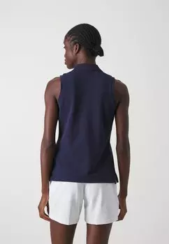 Рубашка поло JULIE SLIM SLEEVELESS Polo Ralph Lauren, темно-синий