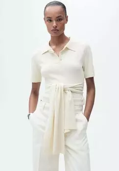 Рубашка поло JULITO Mango, молочный