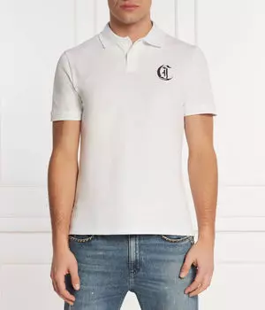 Рубашка поло Just Cavalli, белый