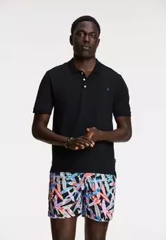 Рубашка поло JUSTIN Shiwi, черный