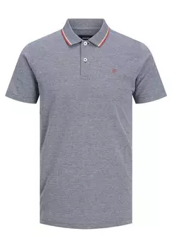 Рубашка-поло JWHPAULOS SS NOOS Jack & Jones, Светло-синий
