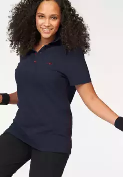 Рубашка-поло KangaROOS, большие размеры, цвет морской волны