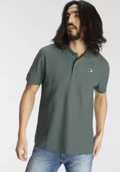Рубашка-поло KangaROOS, однотонная, цвет Jade