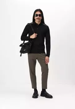 Рубашка поло KARL LAGERFELD, черный