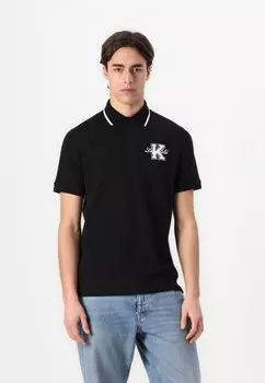 Рубашка поло KARL LAGERFELD, черный