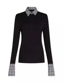 Рубашка поло Karl Lagerfeld Shirt, черный