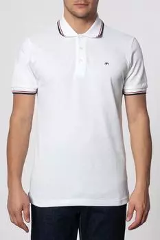 Рубашка-поло «Карточка» Merc London, белый