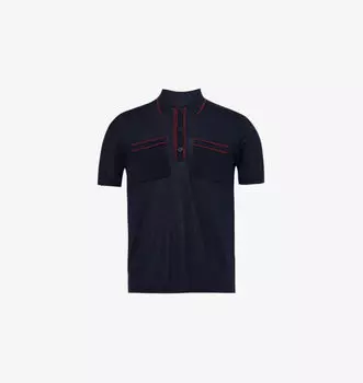 Рубашка-Поло Keeling из трикотажной хлопчатобумажной ткани Orlebar Brown, мультиколор