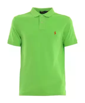 Рубашка-Поло Kiwi's из хлопка Polo Ralph Lauren, зеленый