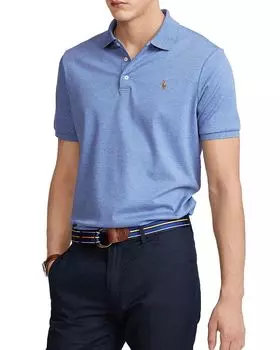Рубашка поло классического кроя из мягкого хлопка Polo Ralph Lauren