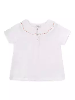 Рубашка поло Knot Mary, белый