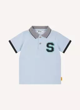Рубашка поло команда steiff Steiff, голубой