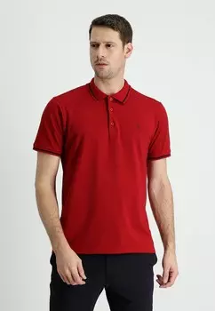 Рубашка-поло KONTRAST KRAGEN Kigili, цвет dark red