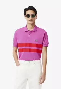 Рубашка поло KORTE MOUW Lacoste, розовый