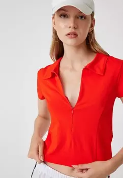 Рубашка поло Koton, красный