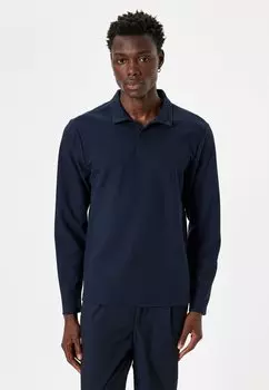 Рубашка поло Koton, темно-синий