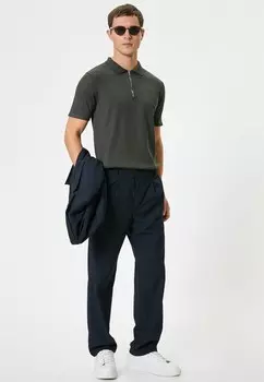 Рубашка поло Koton, зеленый