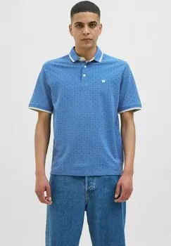 Рубашка поло KRAGEN Jack & Jones PREMIUM, светло-голубой