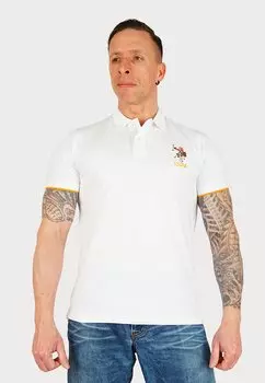 Рубашка поло KURZARM BUNTER REITER U.S. Polo Assn., белый