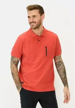 Рубашка поло KURZARM MIT COOLING EFFEKT camel active, красный