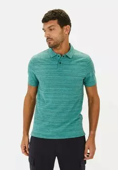 Рубашка поло KURZARM MIT COOLING EFFEKT camel active, зеленый