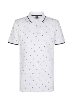 Рубашка поло KURZARM Petrol Industries, белый