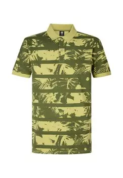 Рубашка поло KURZARM Petrol Industries, зеленый