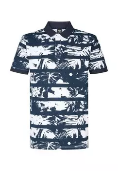 Рубашка поло KURZARMSHIRT MIT KRAGEN Petrol Industries, белый