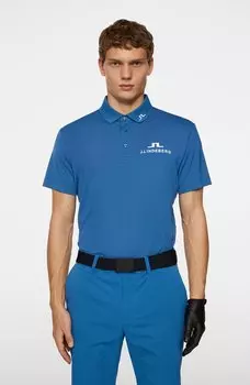 Рубашка поло KV TOUR GOLF J.LINDEBERG Sports, синий
