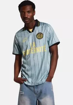 Рубашка поло LA FRATERNITE BRULER PILLER Grimey, синий