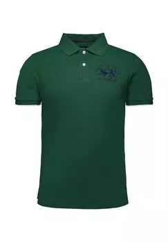 Рубашка поло La Martina, зеленый