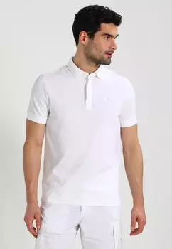 Рубашка-поло Lacoste, белая