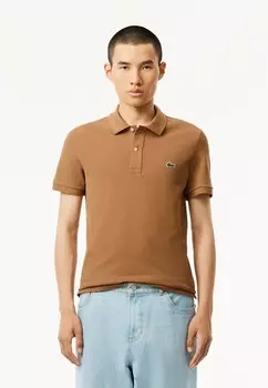 Рубашка поло Lacoste, коричневый