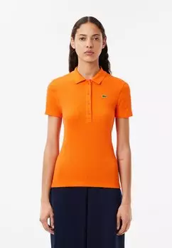 Рубашка поло Lacoste, оранжевый