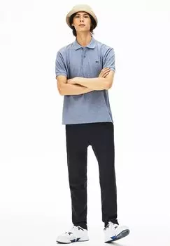 Рубашка поло Lacoste, синий деним