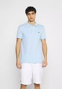 Рубашка-поло Lacoste, светло-голубая