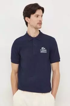 Рубашка поло Lacoste, темно-синий