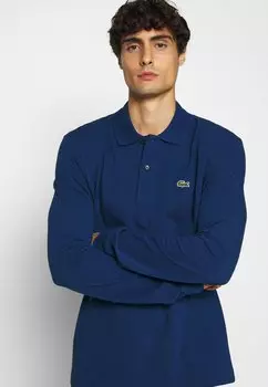 Рубашка поло Lacoste, темно-синий