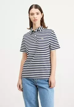 Рубашка-поло Lacoste, темно-синий/мучный