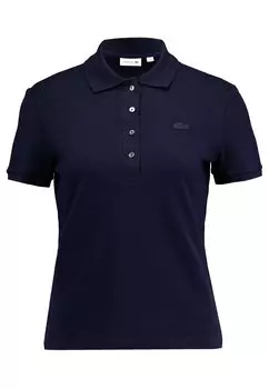 Рубашка-поло Lacoste, темно-синяя