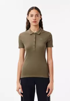Рубашка поло Lacoste, зеленый