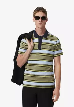 Рубашка поло Lacoste, зеленый