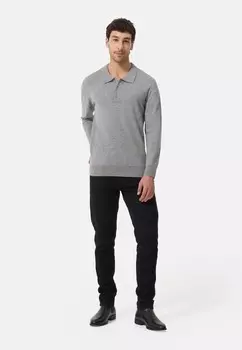 Рубашка поло LANGARM CASH-MERE, серый