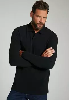Рубашка поло LANGARM JP1880, черный