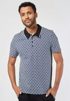 Рубашка поло LAREDO 4funkyflavours, темно-синий