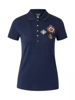 Рубашка поло Lauren Ralph Lauren Shirt KIEWICK, темно-синий