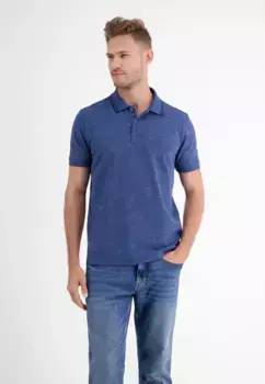 Рубашка-поло LERROS "Рубашка-поло LERROS из двухцветного пике ", синий